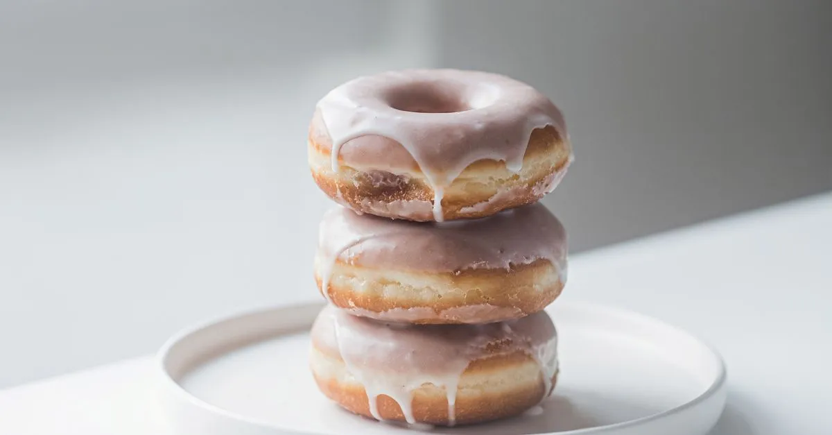 Hot glazed donuts like the ones from Britt's on the Carolina Beach boardwalk