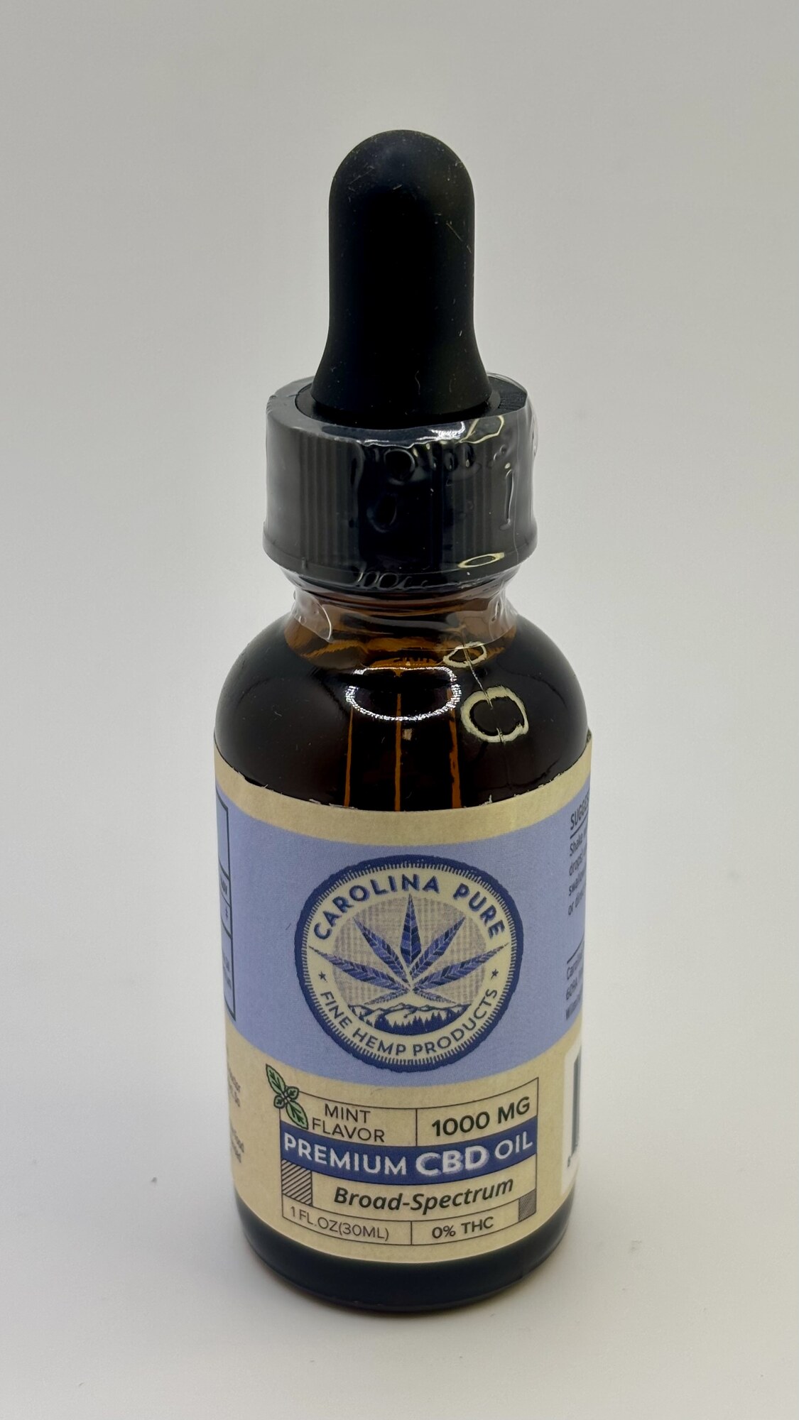 CBD Broad Spectrum Oil — 1000mg — Mint