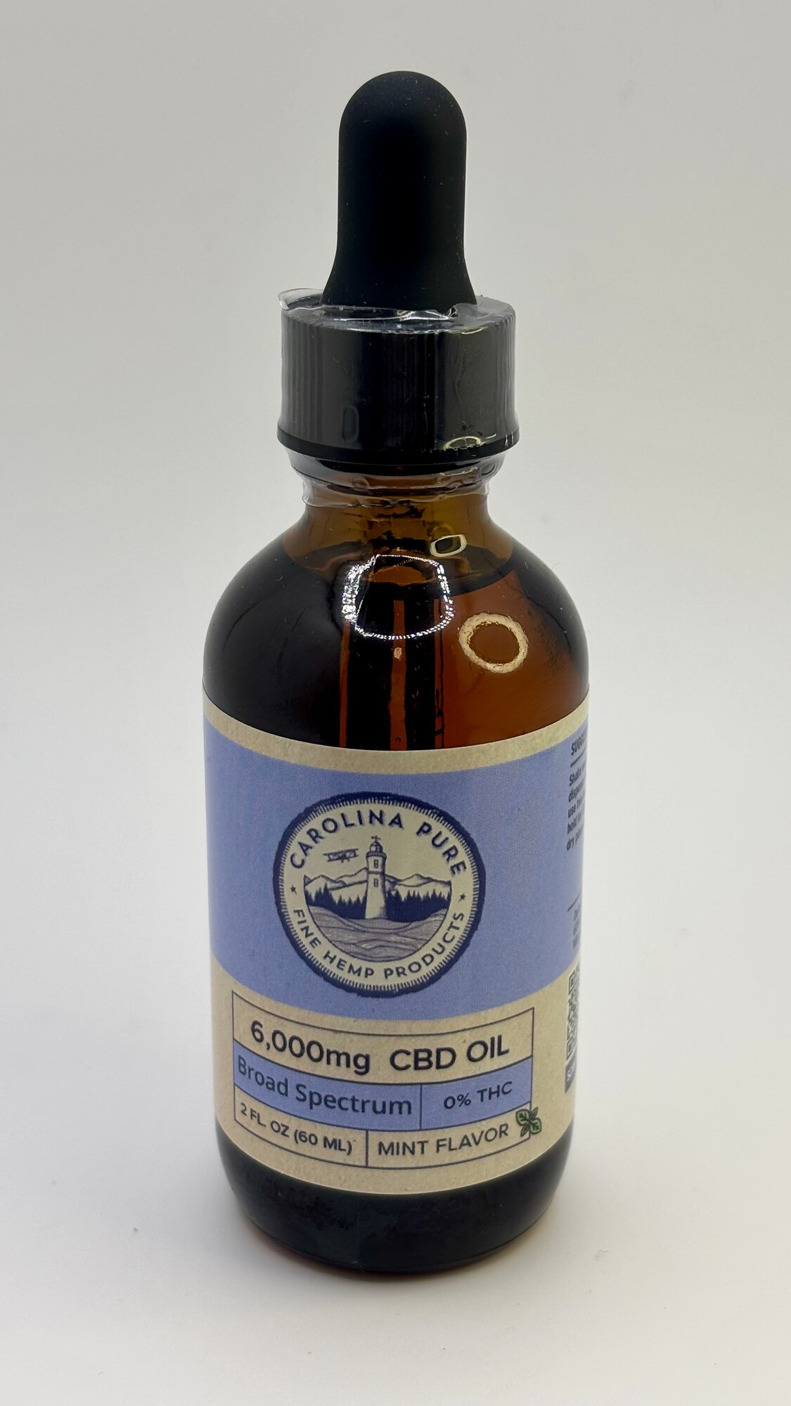 CBD Broad Spectrum Oil — 6000mg — Mint