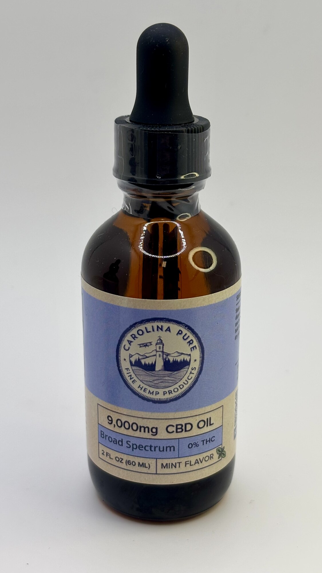 CBD Broad Spectrum Oil — 9000mg — Mint