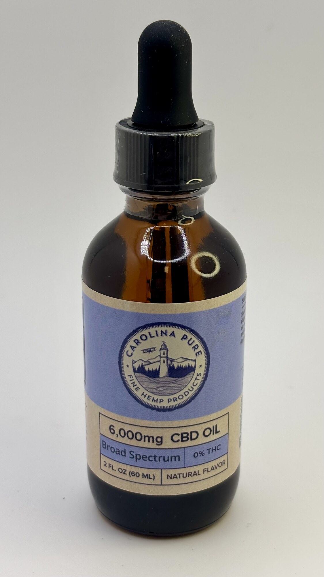 CBD Broad Spectrum Oil — 6000mg — Natural
