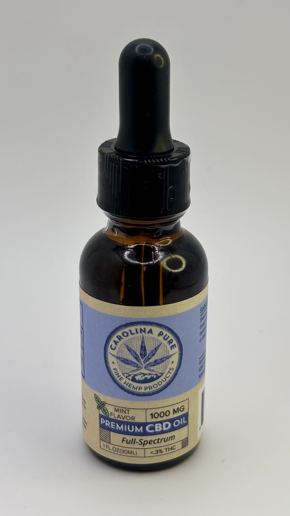 CBD Full Spectrum Oil — 1000mg — Mint