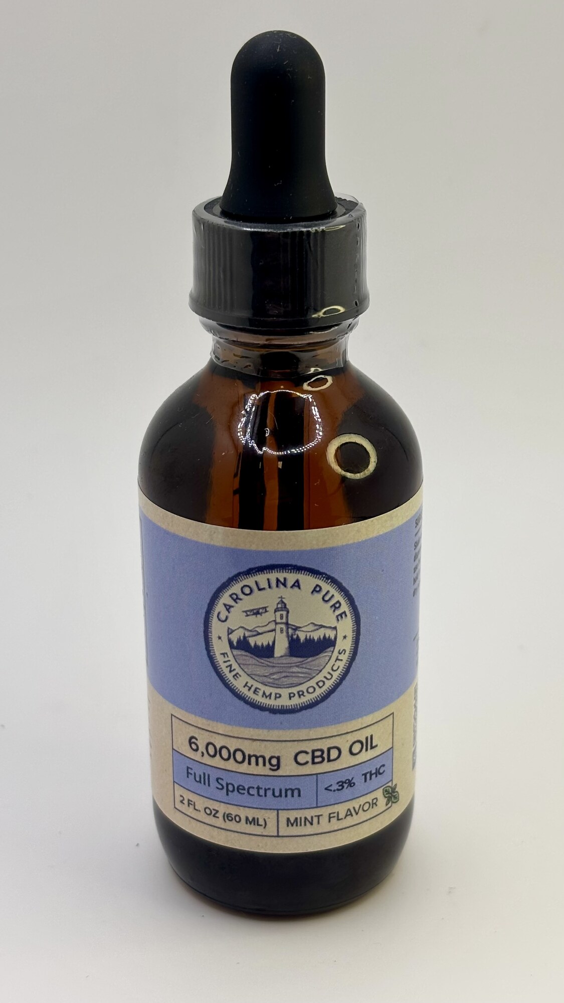 CBD Full Spectrum Oil — 6000mg — Mint