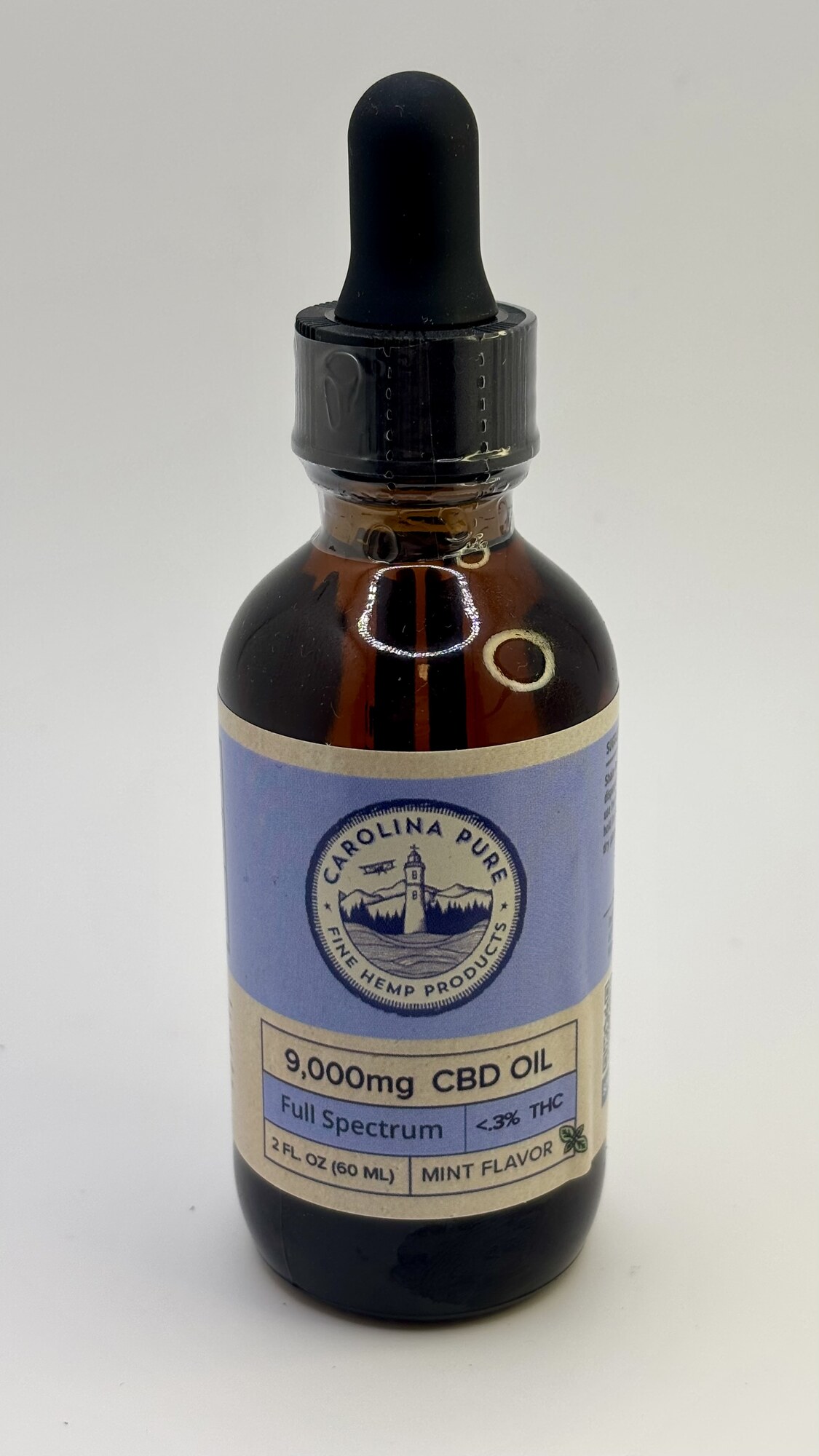 CBD Full Spectrum Oil — 9000mg — Mint