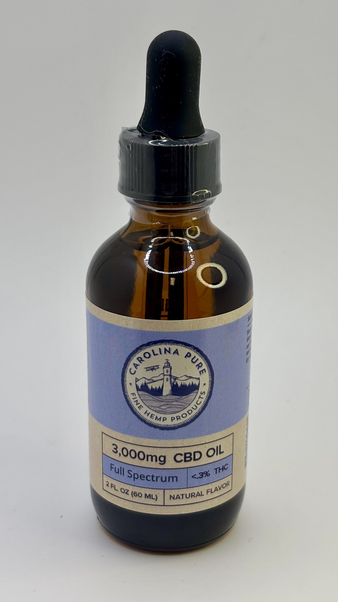 CBD Full Spectrum Oil — 3000mg — Natural
