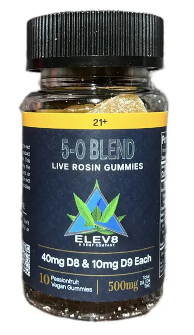 THC Gummy Jars  - 5-0 Blend Gummy Jar