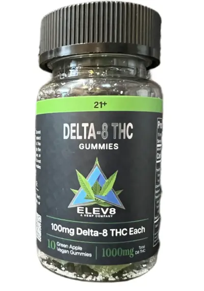 THC Gummy Jars  - 100mg D8 Gummy Jar