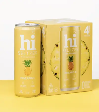 Hi Seltzer 5mg: Pineapple