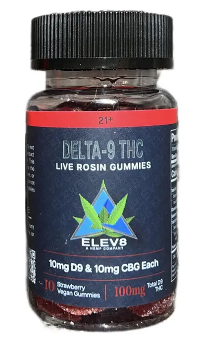 THC Gummy Jars - 10mg D9 & CBG Gummy Jar