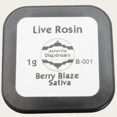 Asheville Rosin Berry Blaze