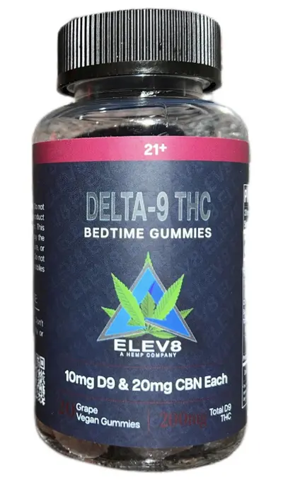 THC Gummy Jars - Bedtime D9 Gummy Jar