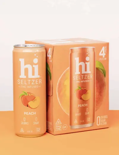 Hi Seltzer 5mg: Peach