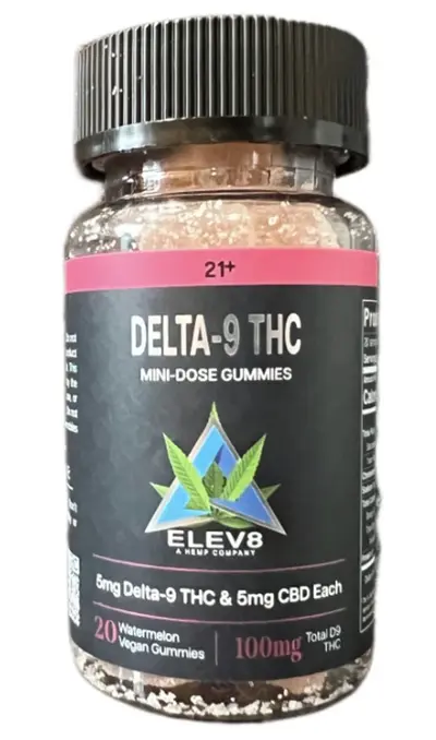 THC Gummy Jars  - 5mg D9 Gummy Jar
